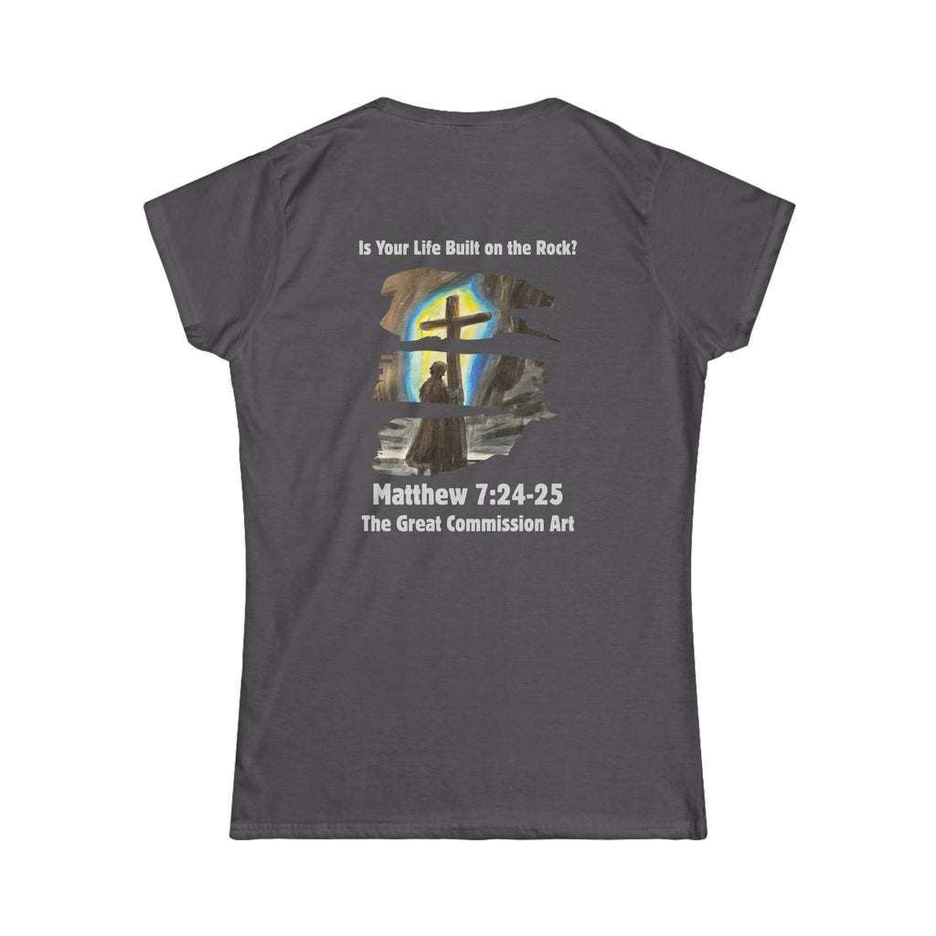 Built On The Rock Women's Tee