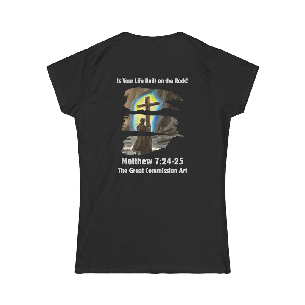 Built On The Rock Women's Tee
