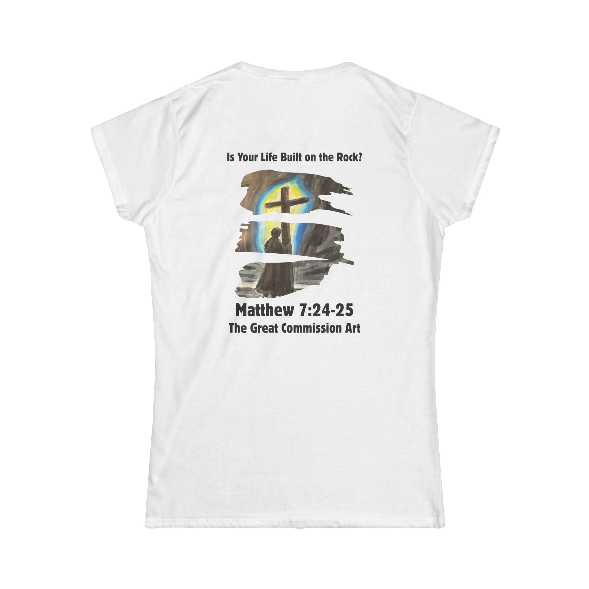 Built On The Rock Women's Tee