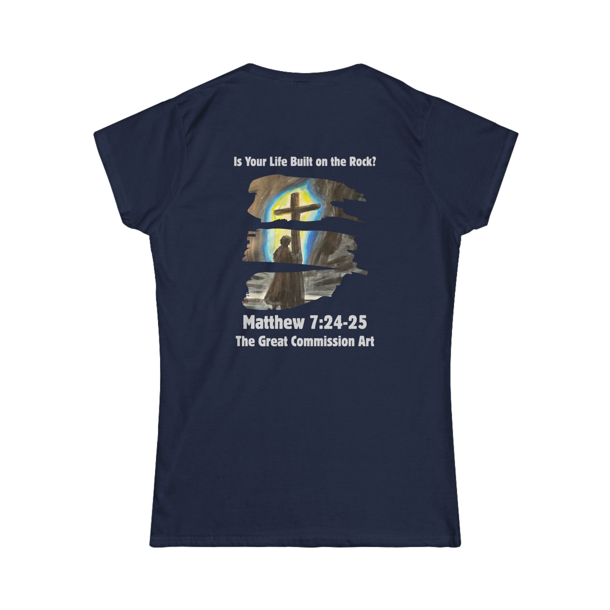 Built On The Rock Women's Tee